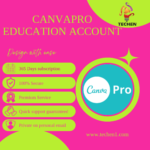 Canvapro Student Account on Personal Email (Private) - 12 Months