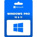 Microsoft Windows 10 / 11 Pro Lifetime Activation Key